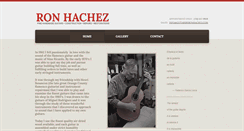 Desktop Screenshot of guitarsbyronhachez.com